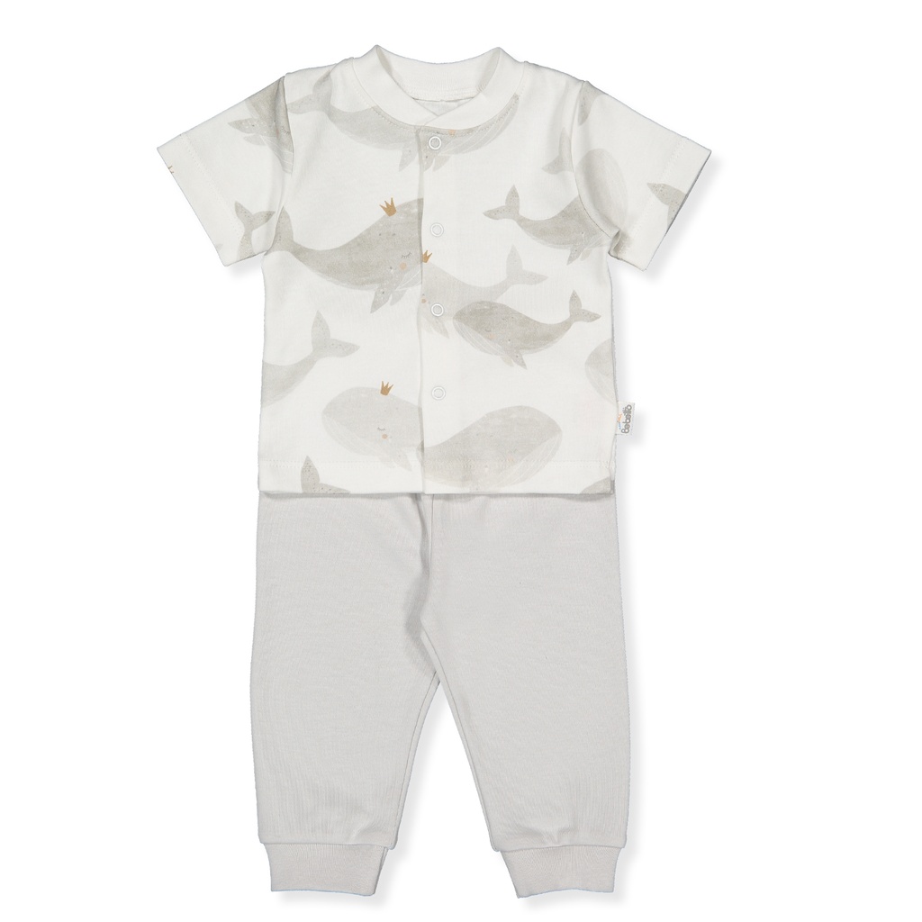 PIJAMA DOS PIEZAS WHALES