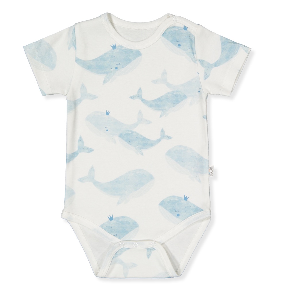 BODY CON MANGA CORTA WHALES