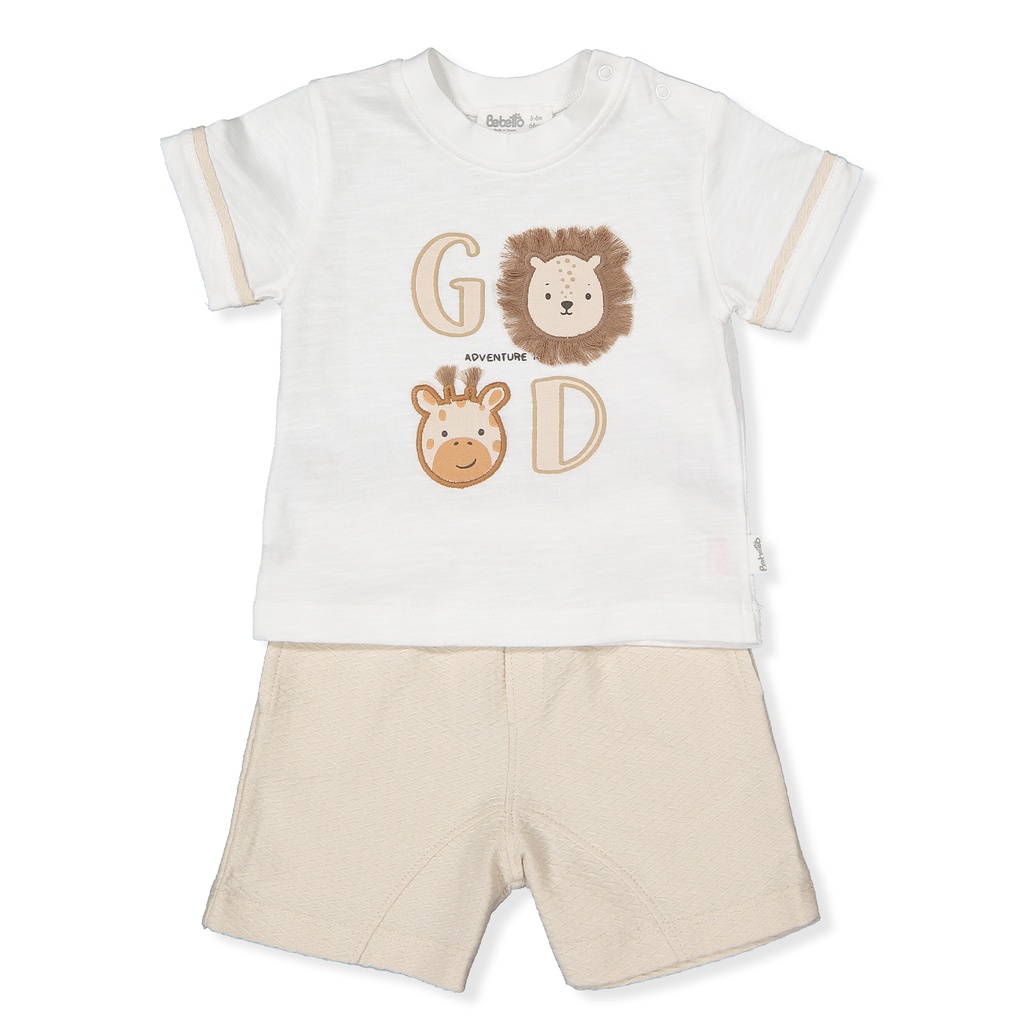 SET DE  SHORT Y PLAYERA GOOD ADVENTURE