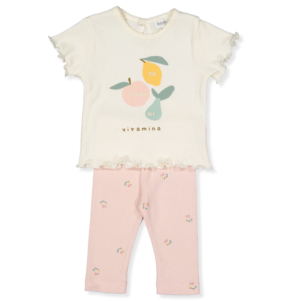 SET DE PANTALON Y PLAYERA PINK PEAR
