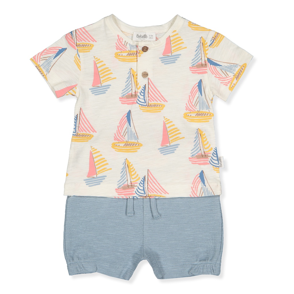 SET DE SHORT Y PLAYERA SEA AND SUN