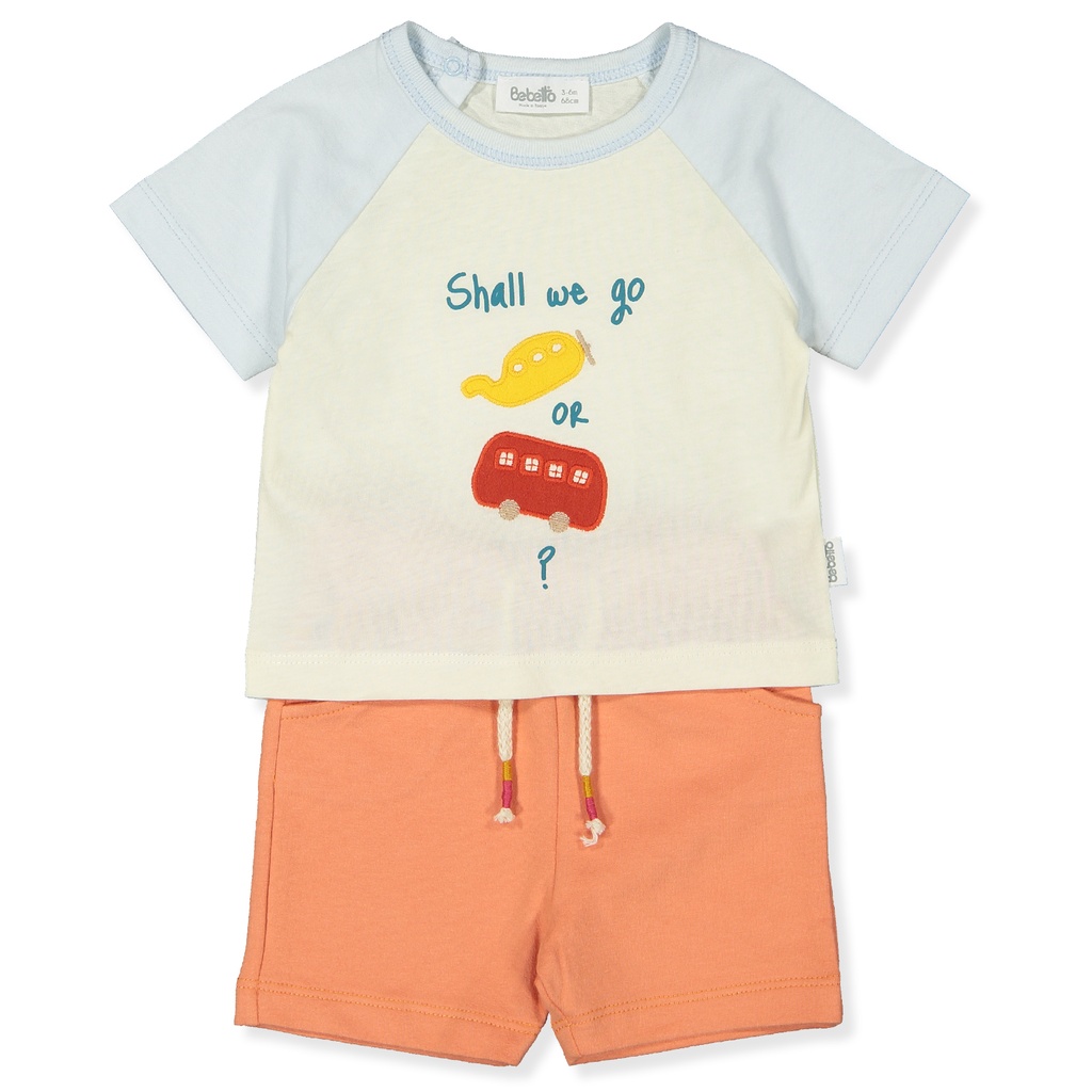 SET DE SHORT Y PLAYERA SURPRISE TRAVEL