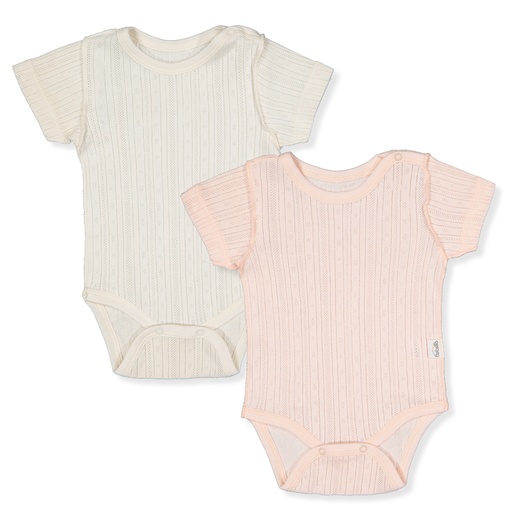 SET DE 2 BODIES BASIC/25 0-3M