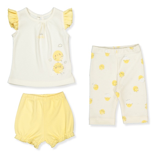 SET DE 3 PIEZAS CHICK CHICK