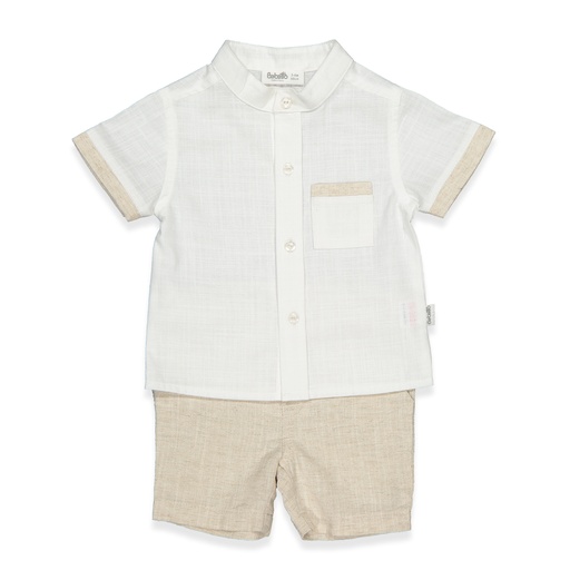 SET DE SHORT Y PLAYERA LINO COOL AND STYLISH