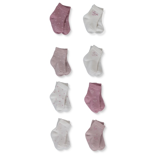 [8697558080787] SET DE 2 CALCETINES/CALCETAS NATURE DARK PINK