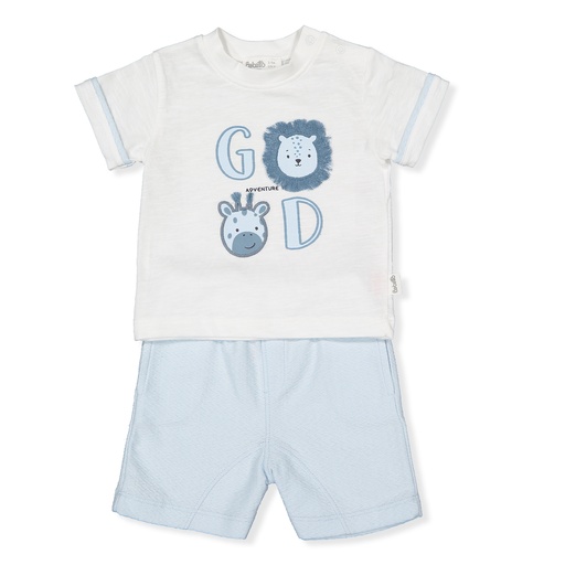 SET DE  SHORT Y PLAYERA GOOD ADVENTURE