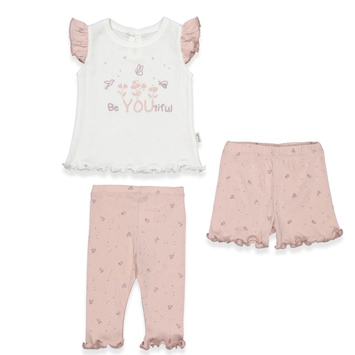 SET DE 3 PIEZAS NATURE