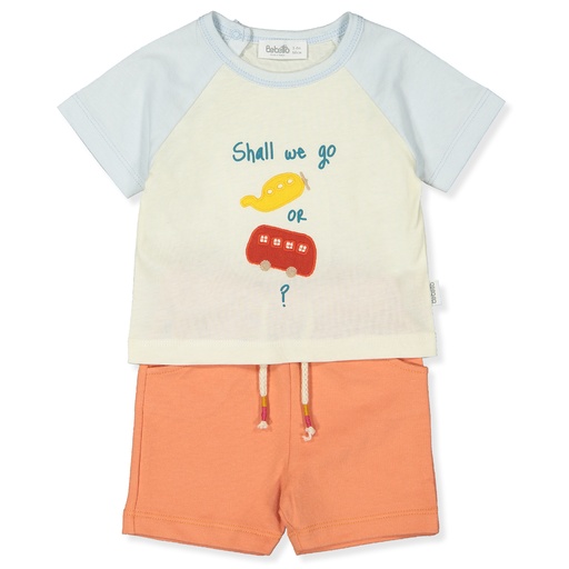 SET DE SHORT Y PLAYERA SURPRISE TRAVEL